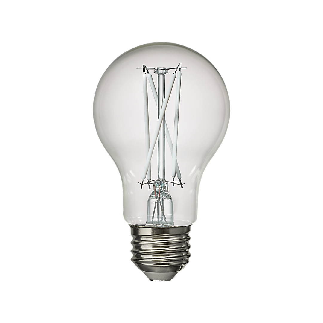 A19 CLEAR 7.5W 800LM 2700K