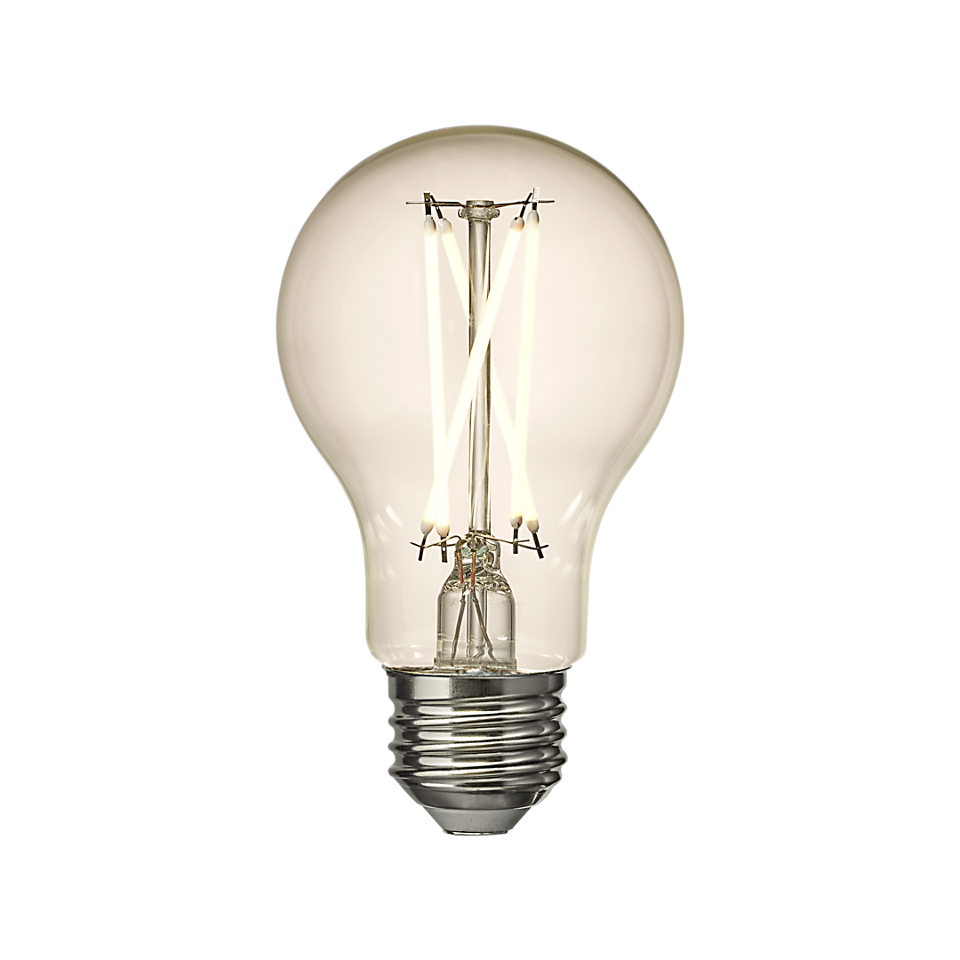 A19 CLEAR 7.5W 800LM 2700K