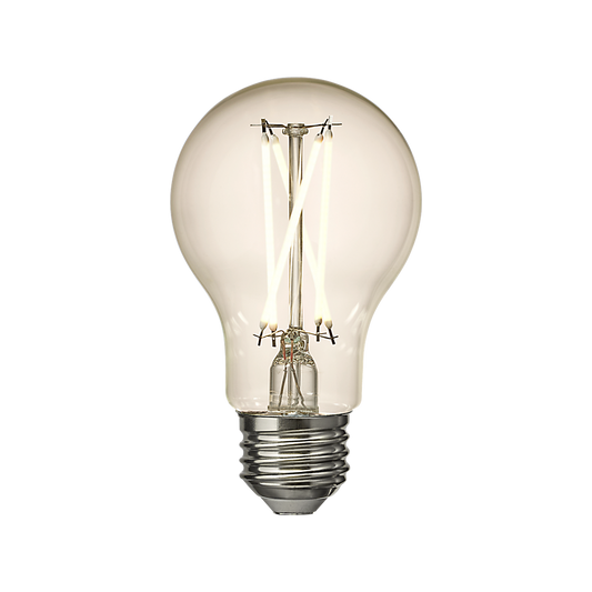 A19 CLEAR 7.5W 800LM 2700K