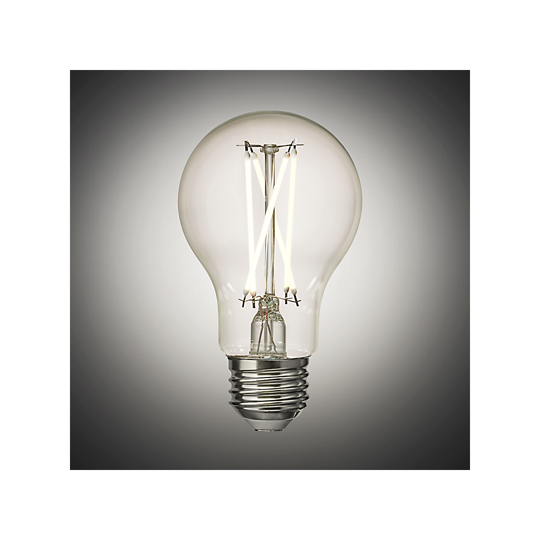 A19 CLEAR 7.5W 800LM 2700K