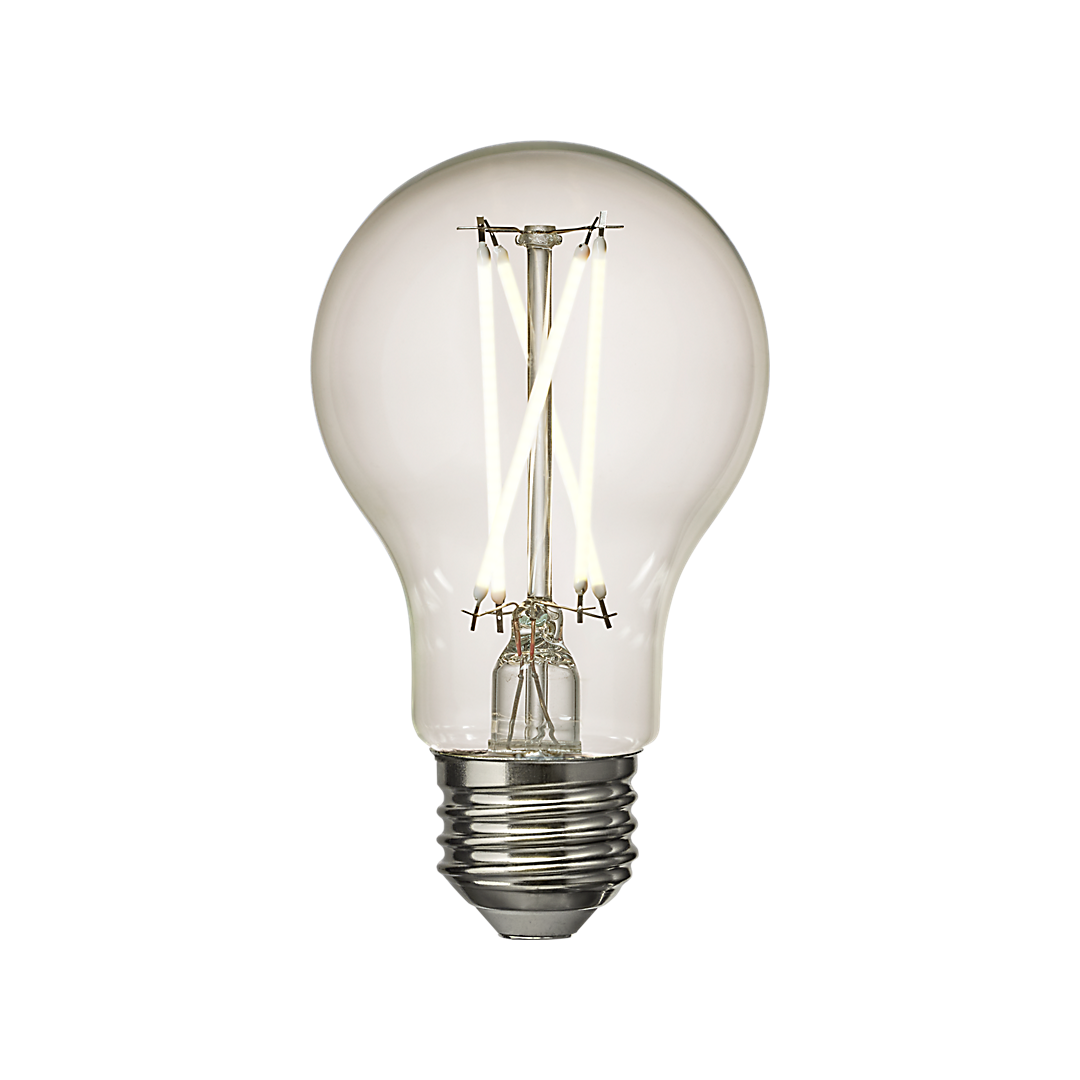 A19 CLEAR 7.5W 800LM 2700K