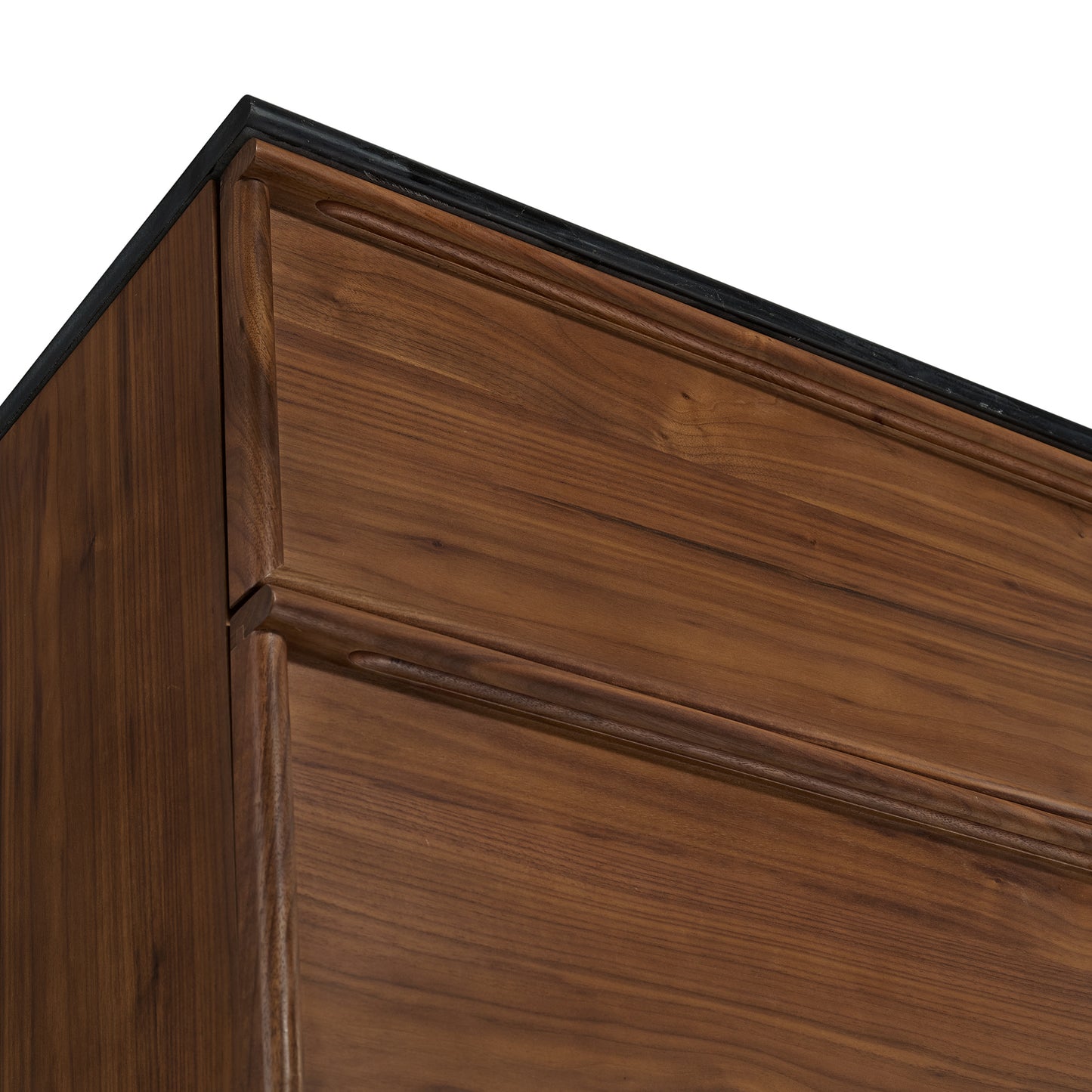 Cooper 72" Double Sink Bathroom Vanity in Natural Walnut with Quartz Top