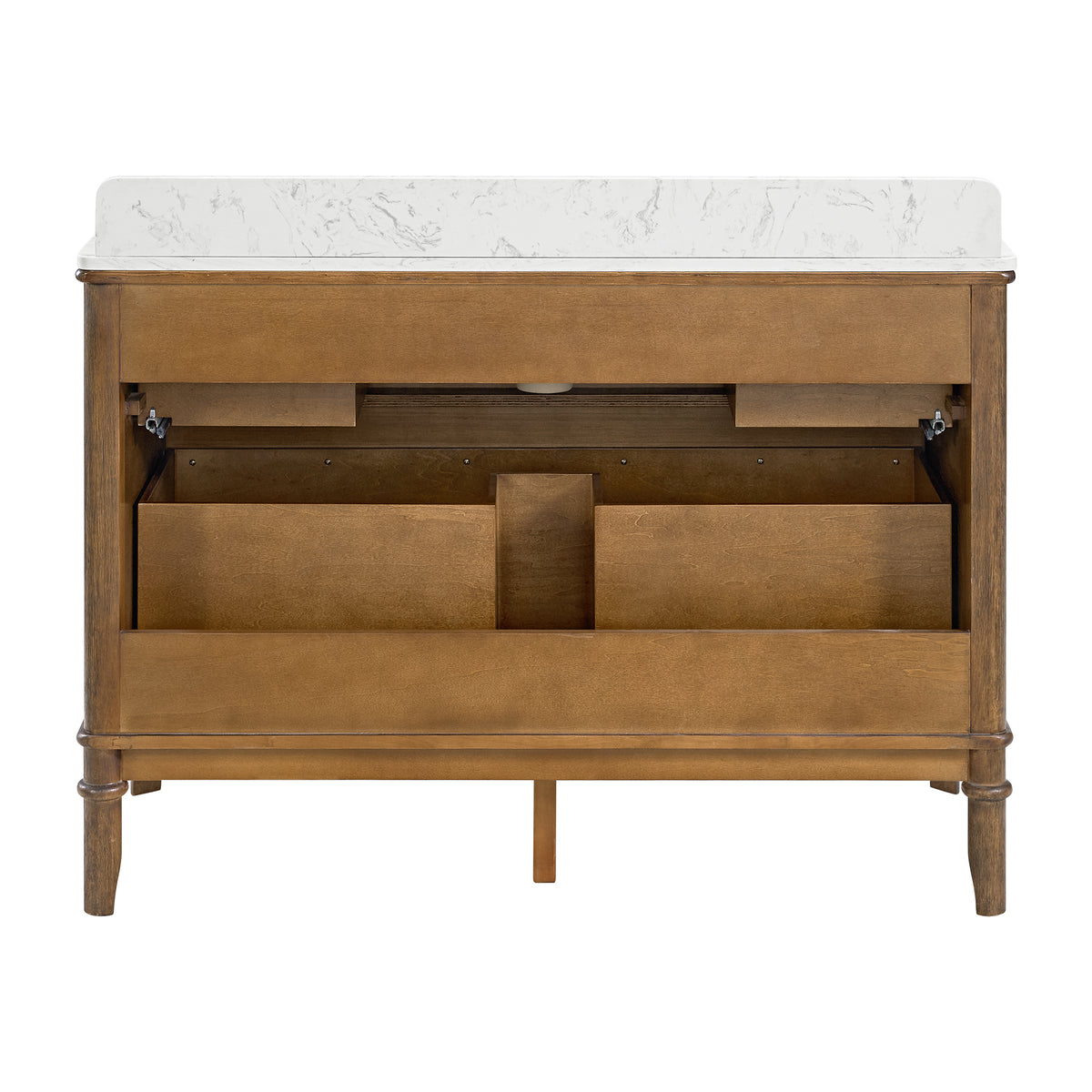 Juliette 48"W x 22"D Single Sink Bathroom Vanity with Cultured Marble Top