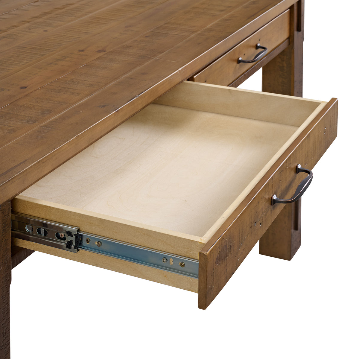 Telluride 60" x 30" Modern Farmhouse Home Office Desk in Vintage Pine