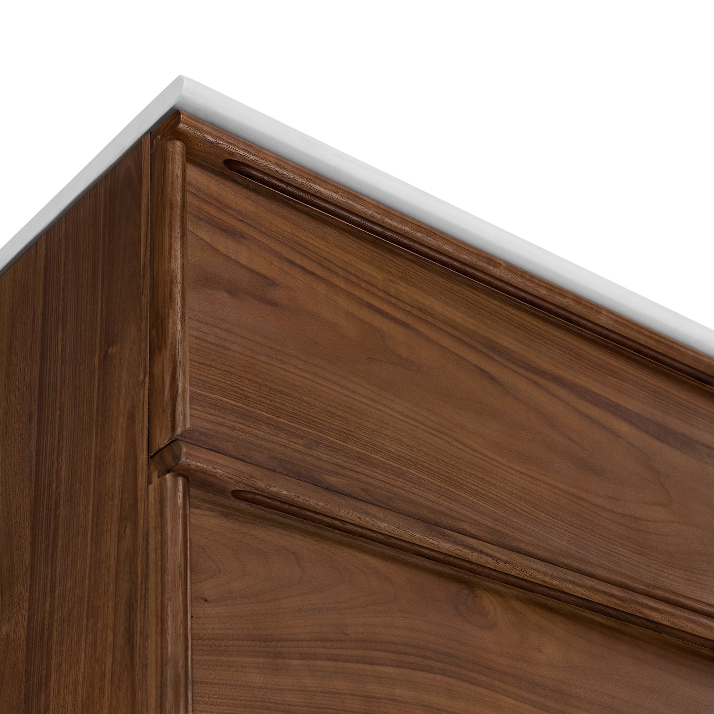 Cooper 48" Single Sink Bathroom Vanity in Natural Walnut with Quartz Top