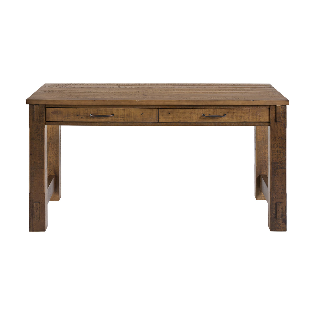 Telluride 60" x 30" Modern Farmhouse Home Office Desk in Vintage Pine
