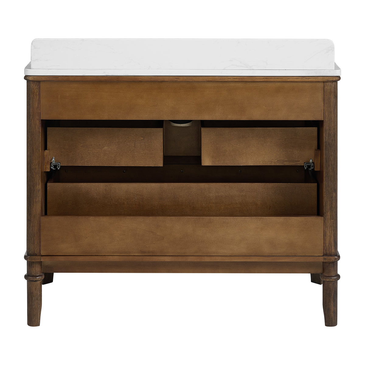 Juliette 42"W x 22"D Single Sink Bathroom Vanity with Cultured Marble Top