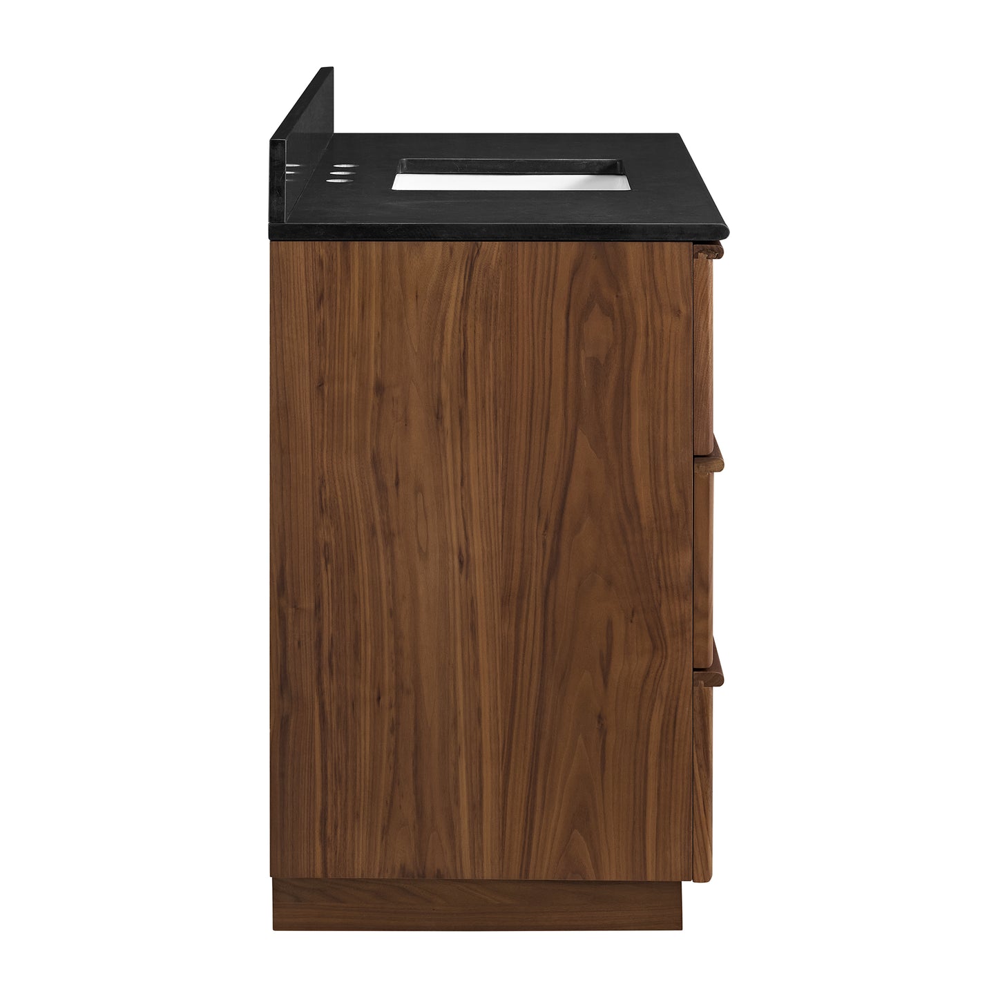 Cooper 48" Single Sink Bathroom Vanity in Natural Walnut with Quartz Top