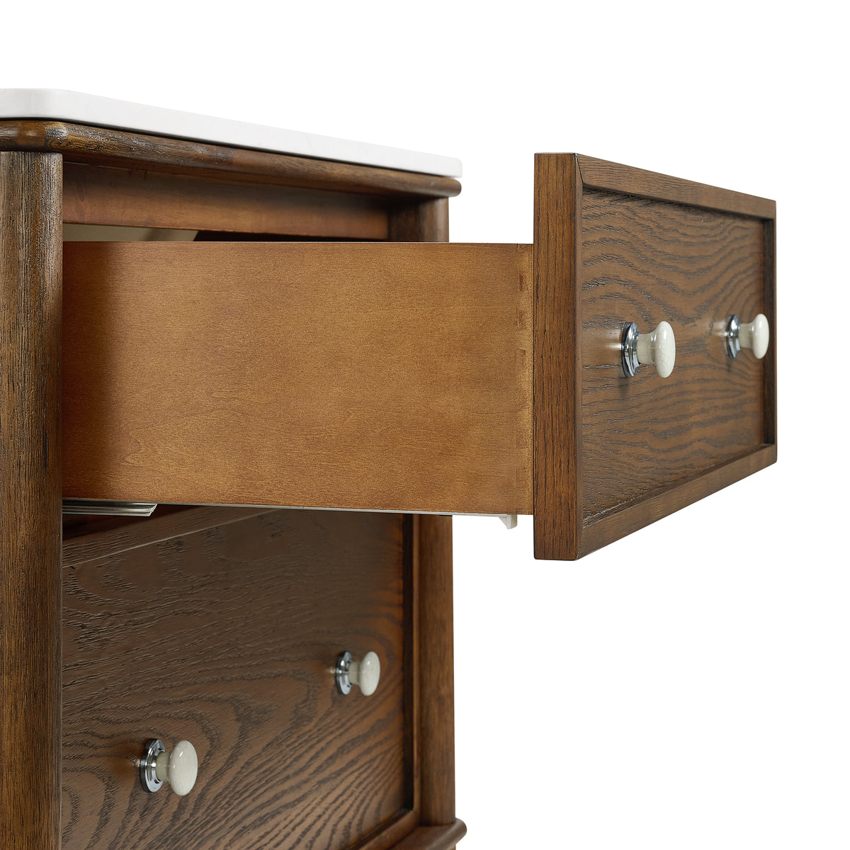 Juliette 36"W x 22"D Single Sink Bathroom Vanity | Cultured Marble Top